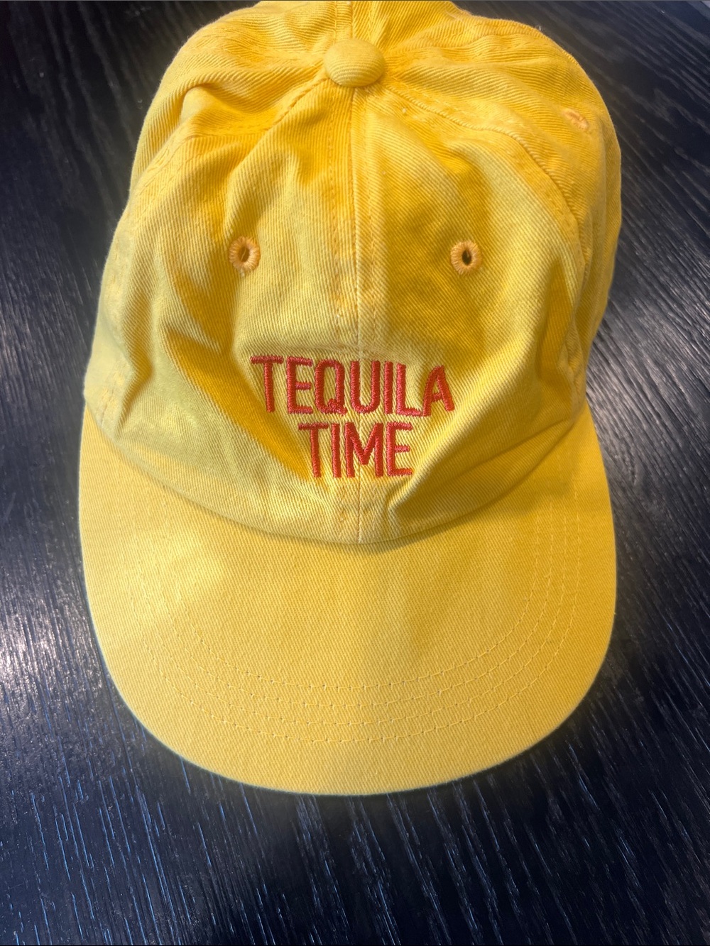 Yellow Baseball Cap -
